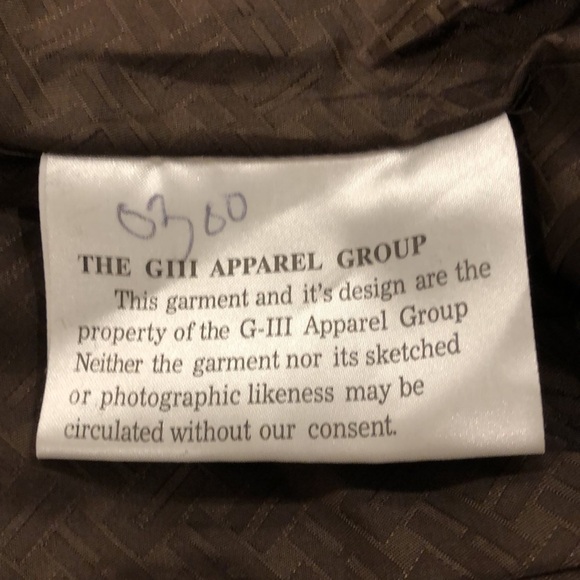 Cole Haan Women's Espresso  Lambskin Leather Hidden Button Down Jacket Coat Sz M - Picture 15 of 17